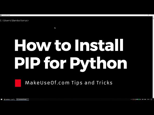 pip for mac install